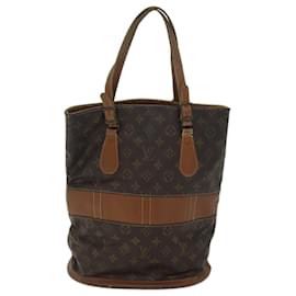 Louis Vuitton-LOUIS VUITTON Monogram Bucket GM Umhängetasche USA limitiert T42236 LV Auth bs13581-Monogramm