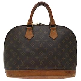 Louis Vuitton-Bolsa de mão M LOUIS VUITTON com monograma Alma M51130 Autenticação de LV 71253-Monograma