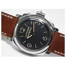 Panerai-PANERAI Luminor 1950 3 DAY'S 47 MM PAM00372 Genuine goods Mens-Silvery