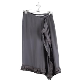 Acne Grauer Rock Grau