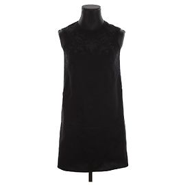 Ermanno Scervino Schwarzes Kleid Schwarz