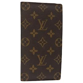 Louis Vuitton-Carteira de Crédito LOUIS VUITTON Monogram Porte Valeurs Cartes M61823 LV Auth yk11848-Monograma