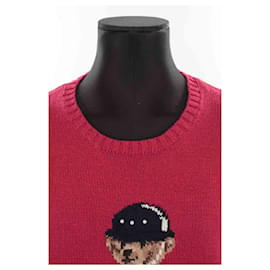 Ralph Lauren-Suéter de algodão-Vermelho