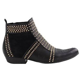 Anine Bing Botas de cuero Negro