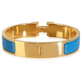 Hermès-Hermès Clic H Bracelet in Yellow Gold Plated-Other
