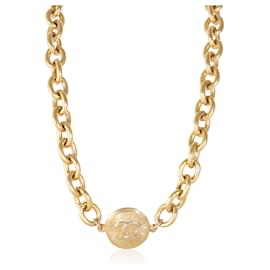 Chanel-Chanel Vintage Fashion Halskette, vergoldet-Andere