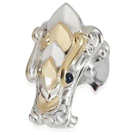 Autre Marque-John Hardy Naga Sapphire Fashion Ring in 18k yellow gold/sterling silver-Other