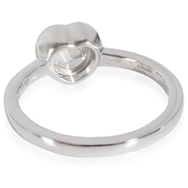 Chopard-CHOPARD HAPPY DIAMOND HEART RING 18K white gold  0.03 ct-Other