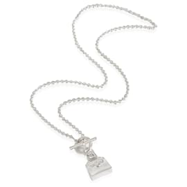 Hermès-Ciondolo Hermes Amulette Kelly in argento sterling-Altro