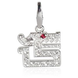 Cartier Le Baiser du Dragon Charm (White Gold) Other