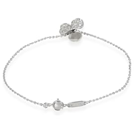 Tiffany & Co-TIFFANY & CO. Paper Flowers Bracelet in 18K white gold 0.17 ctw-Other