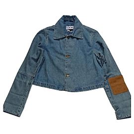 Loewe Denim Jacket Blue Blue
