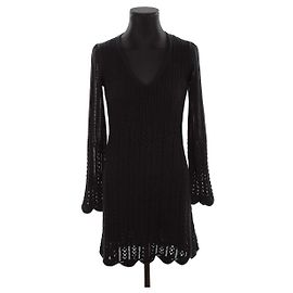 See by Chloé Schwarzes Kleid Schwarz