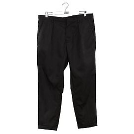 Prada Schwarze Hosen Schwarz