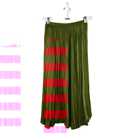 Dior-silk skirt-Red