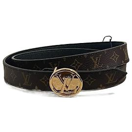 LOUIS VUITTON Ceintures T.cm 85 Cuir Marron