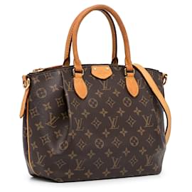 Louis Vuitton-Bolso satchel PM Turenne con monograma Louis Vuitton marrón-Castaño
