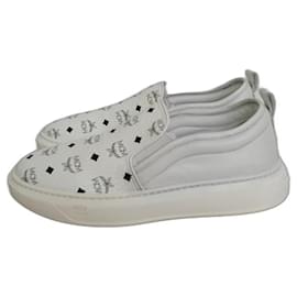 MCM Baskets Blanc