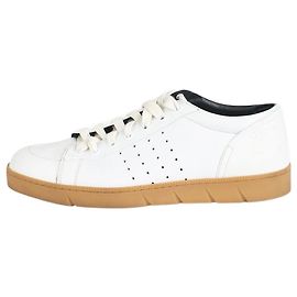 Loewe Baskets en cuir blanc - taille EU 39 Blanc
