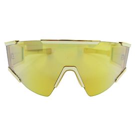 NOVOS ÓCULOS DE SOL BALMAIN FLECHE BPS-138ÓCULOS DE SOL B EM TITÂNIO OURO Dourado