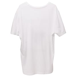 Gucci-Gucci Bee Applique T-shirt in White Cotton-White