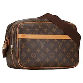 Louis Vuitton-Bolsa de ombro Louis Vuitton Reporter PM em lona M45254 em boa condição-Outro