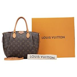 Louis Vuitton-Louis Vuitton Turenne PM Bolso de lona M48813 en buen estado-Otro