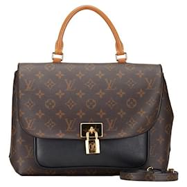 Louis Vuitton-Louis Vuitton Marignan Canvas Handtasche M44259 in guter Kondition-Andere