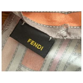 Fendi-Top in seta Fendi-Multicolore