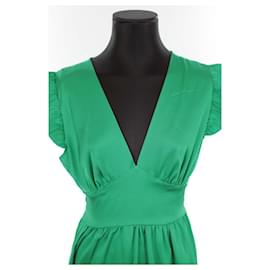 Gerard Darel-vestido verde-Verde