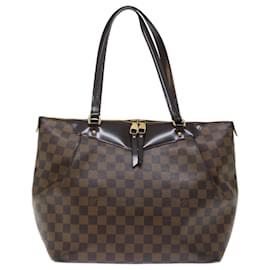 Louis Vuitton-LOUIS VUITTON Damier Ebene Westminster GM Tote Bag N41103 LV Auth 71644-Other