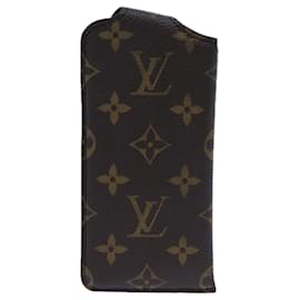 Louis Vuitton-Estojo M para Óculos LOUIS VUITTON Monogram Etui Lunette PM66545 LV Auth yk11856-Monograma