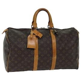 Louis Vuitton-Louis Vuitton-Monogramm Keepall 45 Boston Bag M.41428 LV Auth 70983-Monogramm