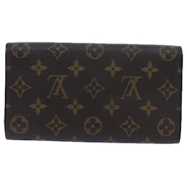 Louis Vuitton-LOUIS VUITTON Monogram Portefeuille International Wallet M61217 LV Auth 71608-Monogramm