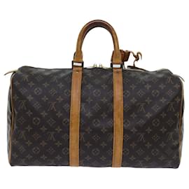 Louis Vuitton-Louis Vuitton-Monogramm Keepall 45 Boston Bag M.41428 LV Auth yk11864-Monogramm
