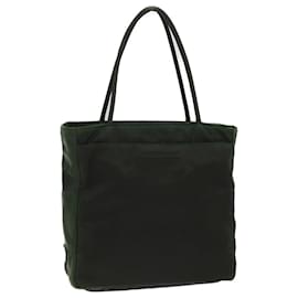 Prada-PRADA Hand Bag Nylon Khaki Auth yk11954-Khaki