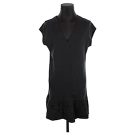 Burberry-Cotton dress-Black