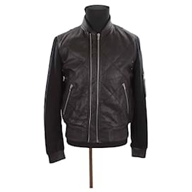 The Kooples-Leather jacket-Black