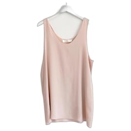 Chloé-Chloe Pink Silk Vest Top-Pink