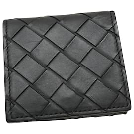 Bottega Veneta-Bottega Veneta Zipped coin purse-Black