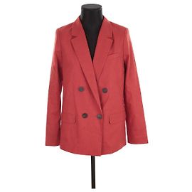 SéZane Leinenblazer Rot