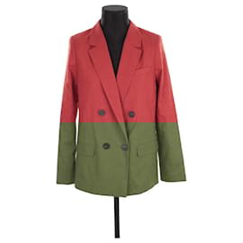 SéZane-Linen blazer-Red