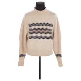 Isabel Marant-Wool sweater-Beige