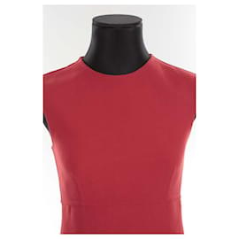 Valentino-Wool dress-Red