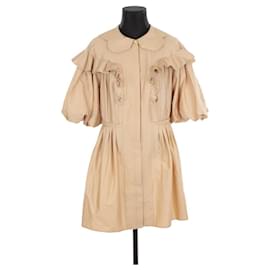 Autre Marque-Cotton dress-Beige