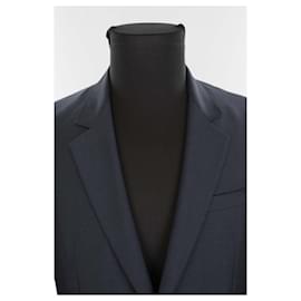 Givenchy-Blazer de lã-Azul marinho