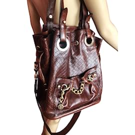 Lancel-LANCEL  Handbags T.  leather-Brown