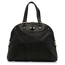 Yves Saint Laurent-YVES SAINT LAURENT HandbagsLeather-Black