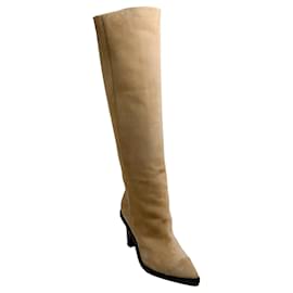 Autre Marque-Iro – Drova-Stiefel aus Wildleder in Beige-Beige