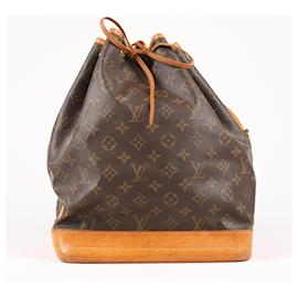 Louis Vuitton-Bolso de hombro Noe con monograma de LOUIS VUITTON M42224-Castaño